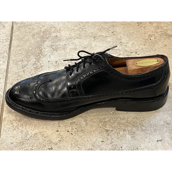 Florsheim Royal Imperial Men\'s 10 E Wide Oxford Brogue Dress Shoes VTG WOW USA main image 7